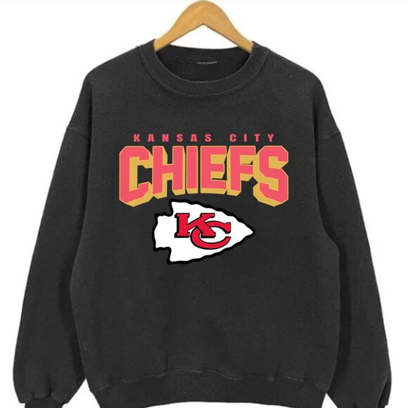 Kansas City Chiefs Football Sweatshirt, KC Chiefs Football Shirts - Picture 1 of 2